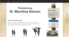 Desktop Screenshot of pfadismn.ch